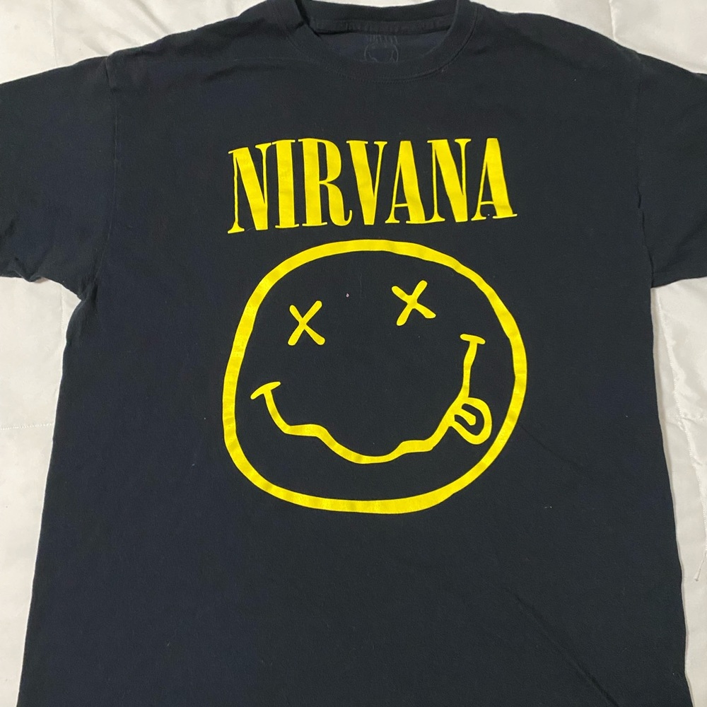 Nirvana Large T Shirt, Lightly Worn